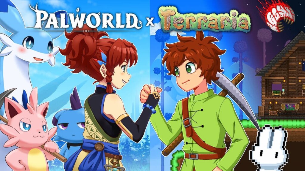 Palworld x Terraria collab