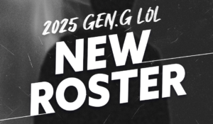 Gen.G unveils its finalized lineup for the 2025 LoL season