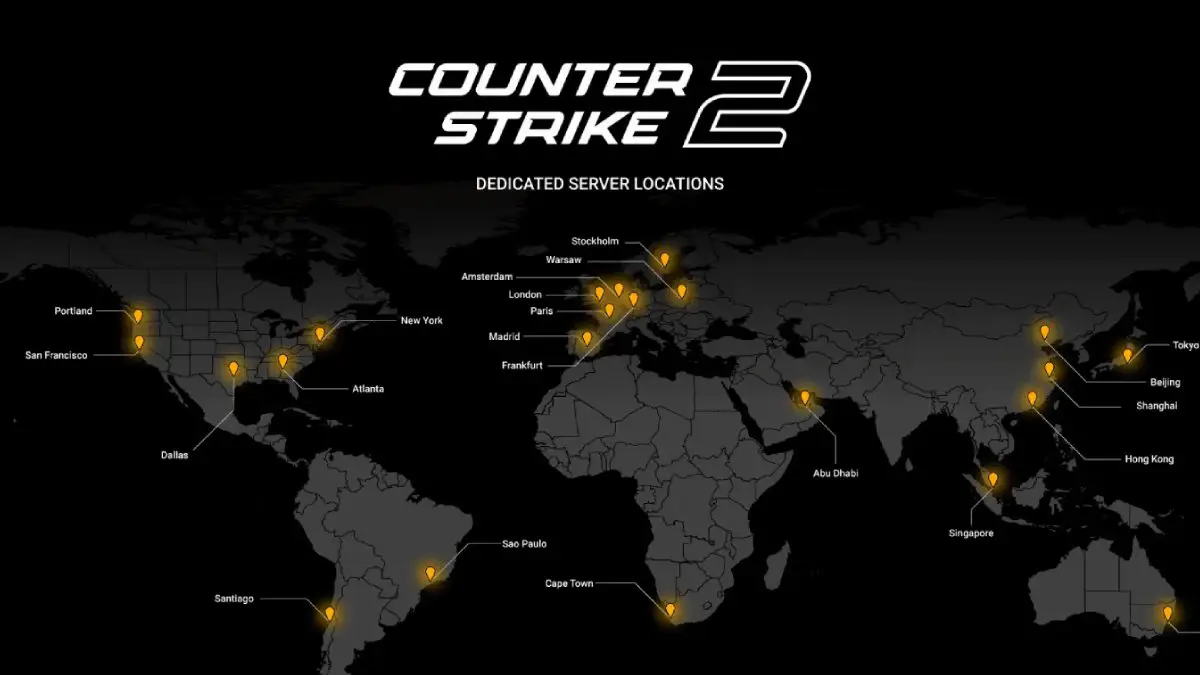 CS2 server status