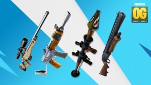 All Guns in Fortnite OG Loot Pool