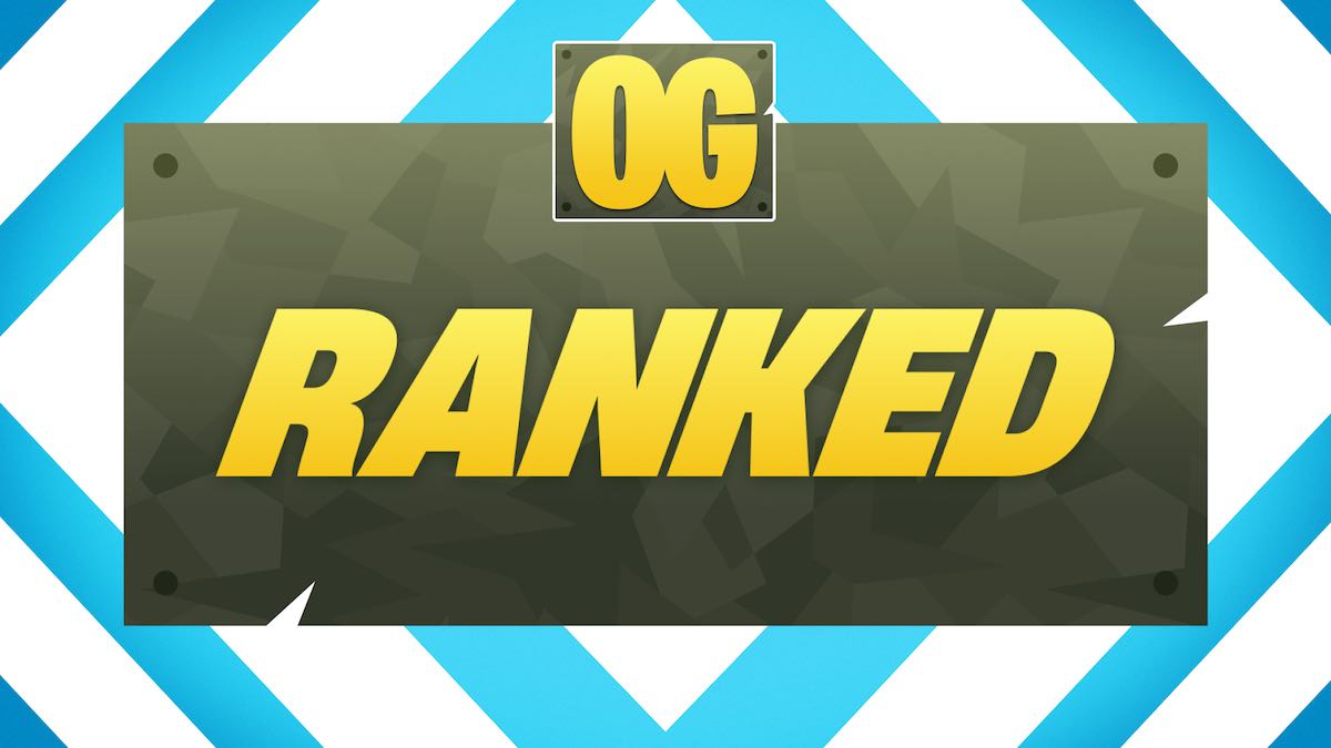 Fortnite OG Ranked