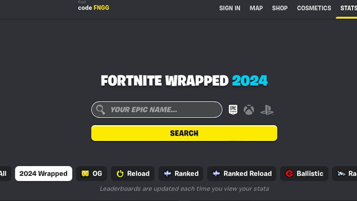 Fortnite Wrapped 2024