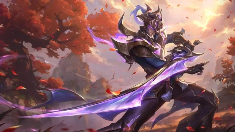 Victorious Master Yi splash art