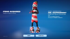 How to get Mr Dappermint Fortnite Skin