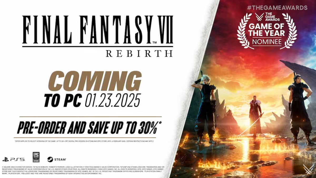 FFVII REbirth PC