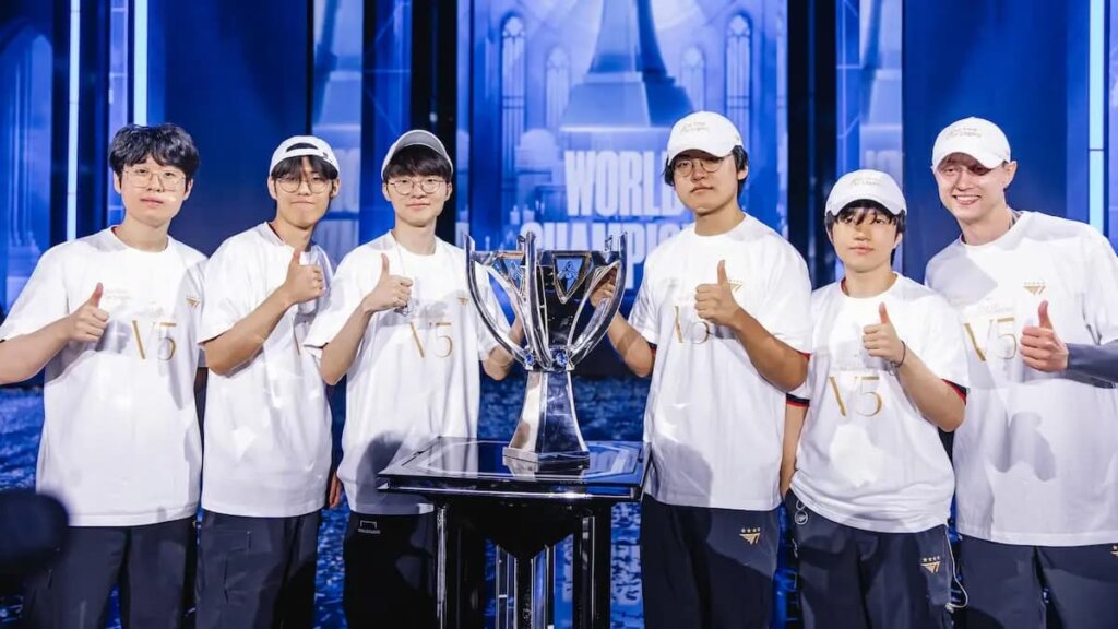 T1 Wins Worlds 2024