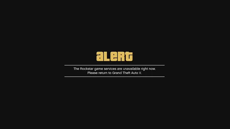GTA 5 Server Status