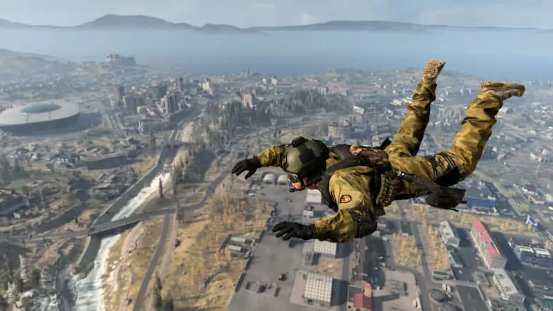 Verdansk landing - CoD Warzone