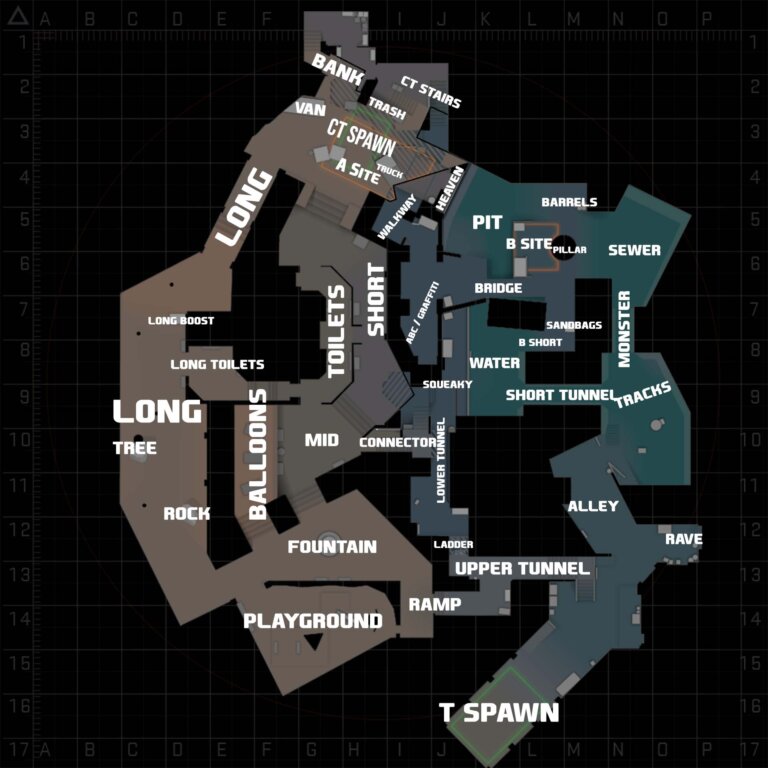 All Overpass Callouts in CS2: Full Guide