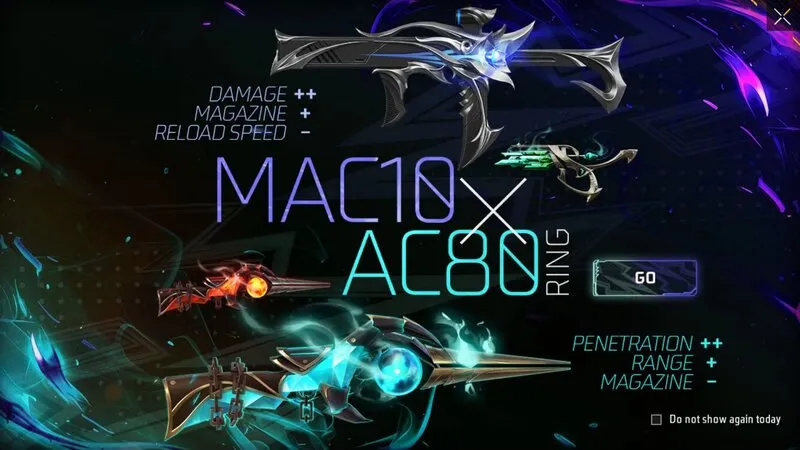 Free Fire MAC10 x AC80 Ring Event: Dates, Rewards, Price, How to Participate