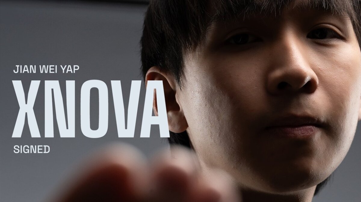Team OG officially signs xNova for their Dota 2 roster (Image credit: Team OG)