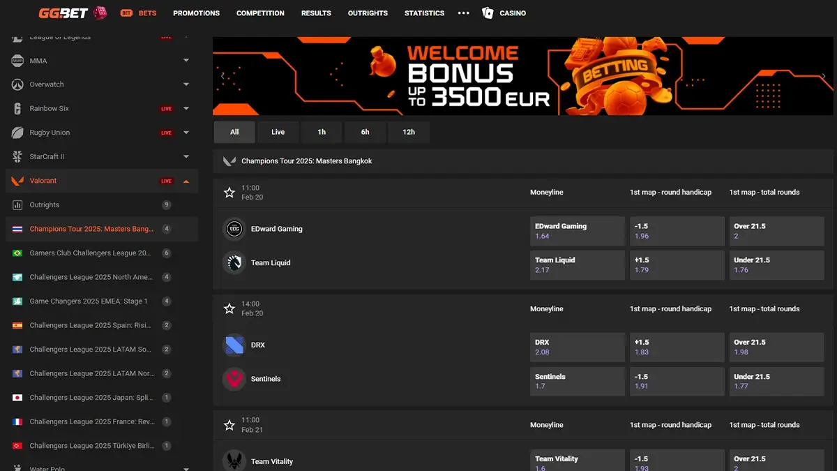 valorant bets on gg.bet