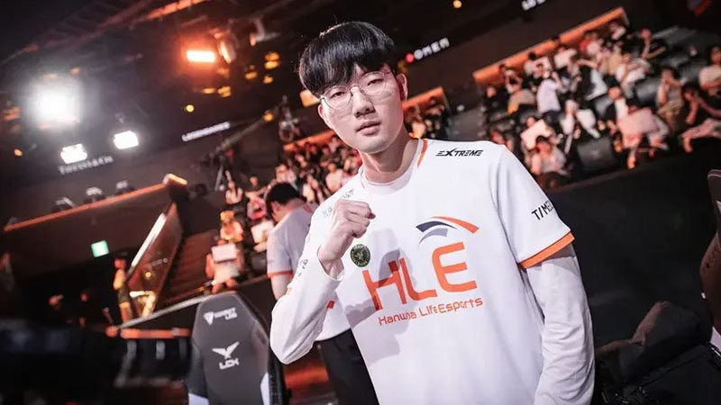 hanwha life's adc in lol, viper