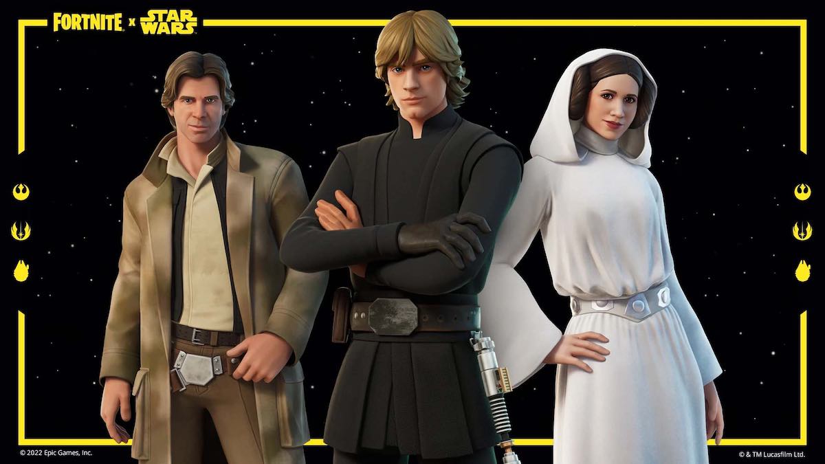 Fortnite Chapter 6 Season 3 Star Wars Skins