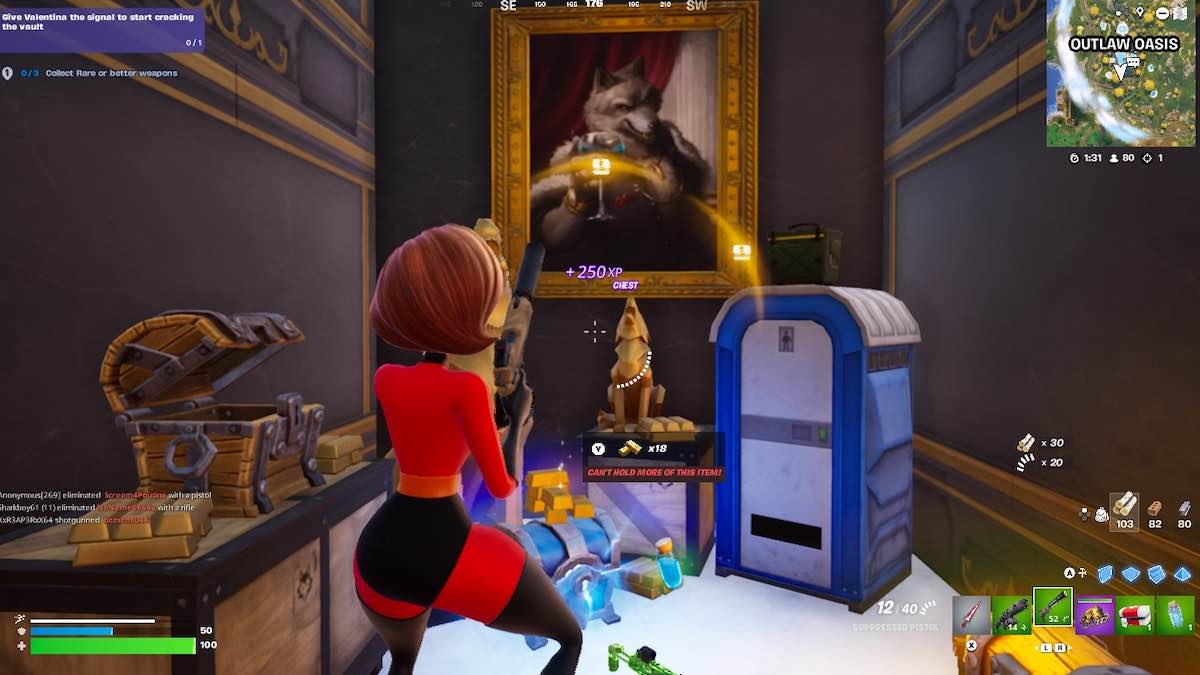 Outlaw Oasis Vault in Fortnite