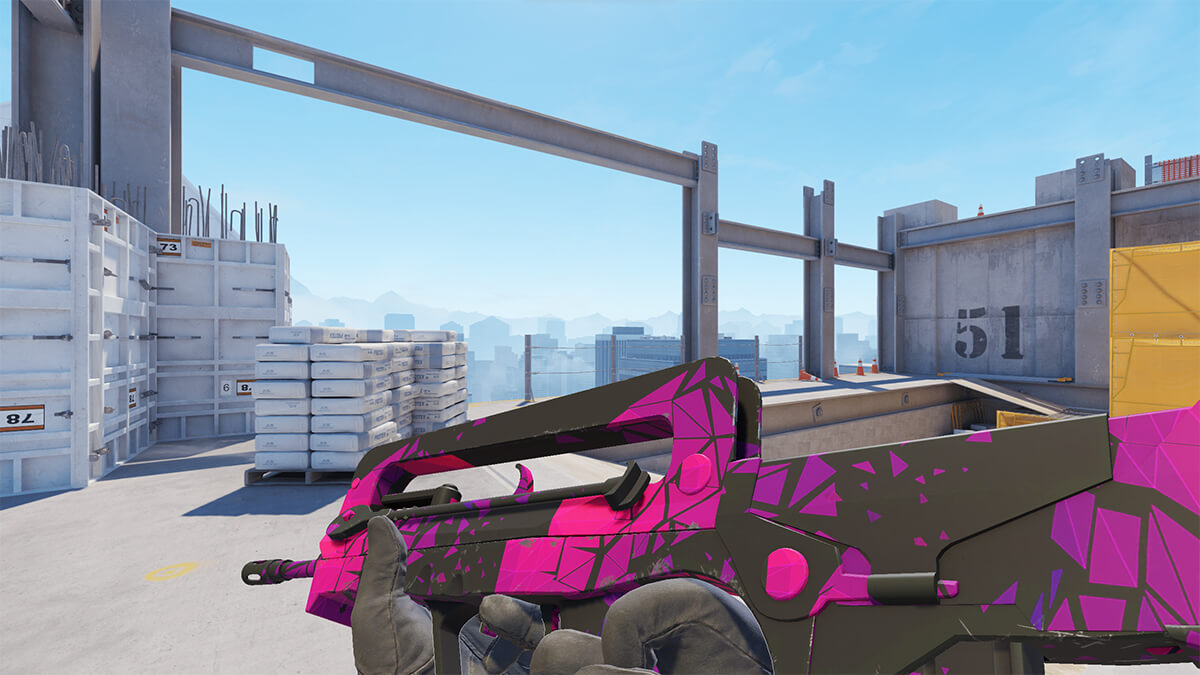 one of the best famas skins in cs2, the pulse skin