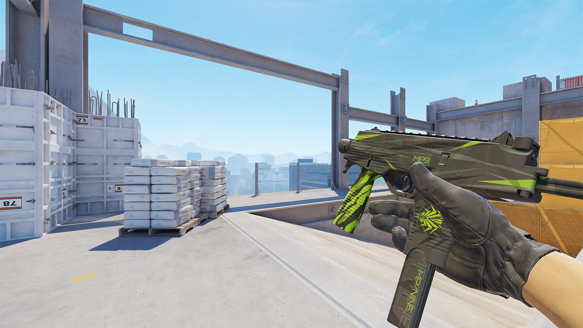 image of the deadly poison mp9 skin