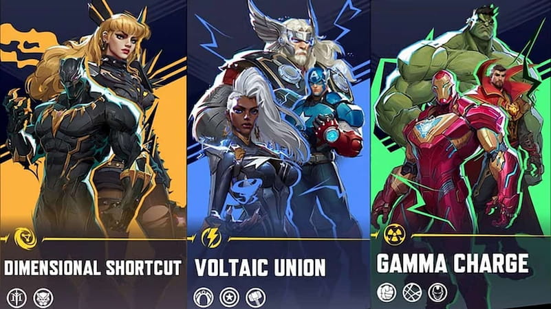 Marvel Rivals team ups