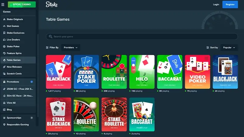 sweepstakes casinos usa