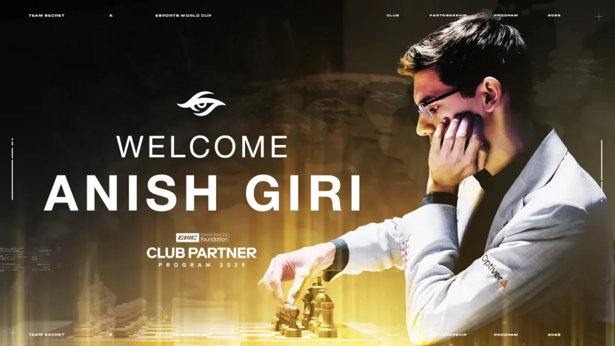 Anish Giri joins Team Secret Chess