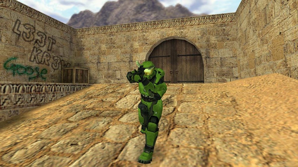Counter-Strike 1.6 skins Halo Spartan