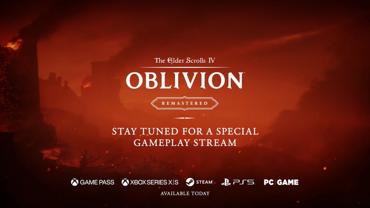 Oblivion Remaster