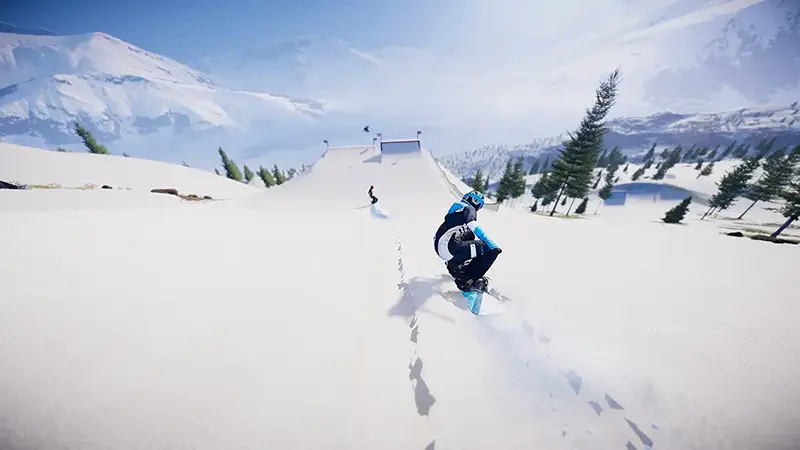 Snowboarding in DescendersNext