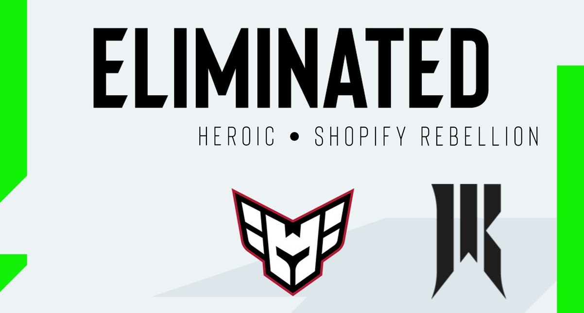HEROIC and Shopify Rebellion eliminated at ESL One Raleigh 2025 (Image credit: ESL)