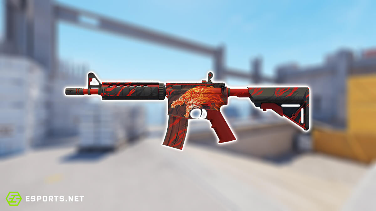 Image of the Howl m4a4 skin in cs2
