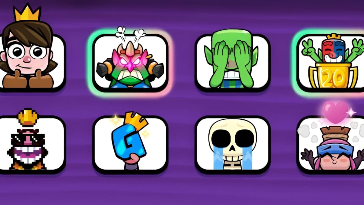 Rarest Clash Royale Emotes
