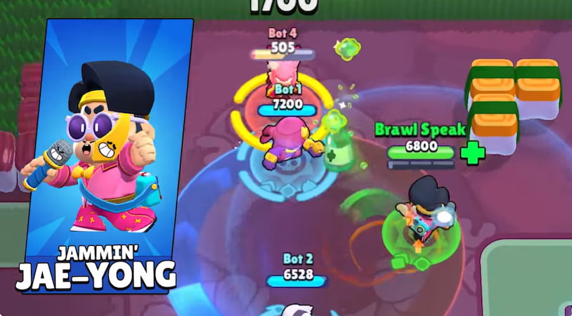 Jammin’ Jae‑Yong skin in Brawl Stars