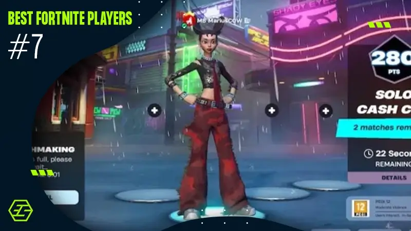 mariuscow, fortnite player