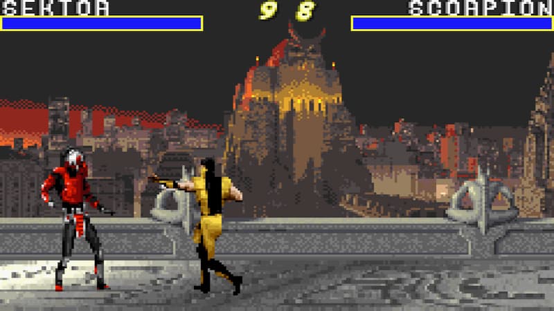 Mortal Kombat Advance (2001), the midpoint of the mortal kombat games in order