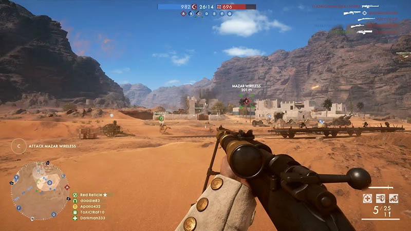 battlefield 1 in-game screenshot