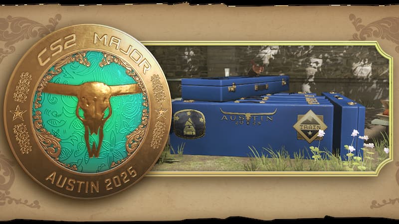 The BLAST.tv Austin Major Pick'Em Coin.