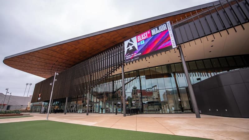 Moody Center, the venue BLAST choose to host the BLAST.tv Austin Major 2025 playoffs.