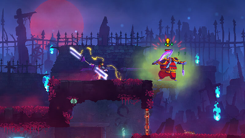 one of the best roguelike games called dead cells