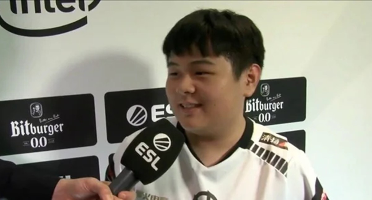 Li "xiaoyu" Qianyu among the 12 banned Dota 2 players (Image credit: ESL)