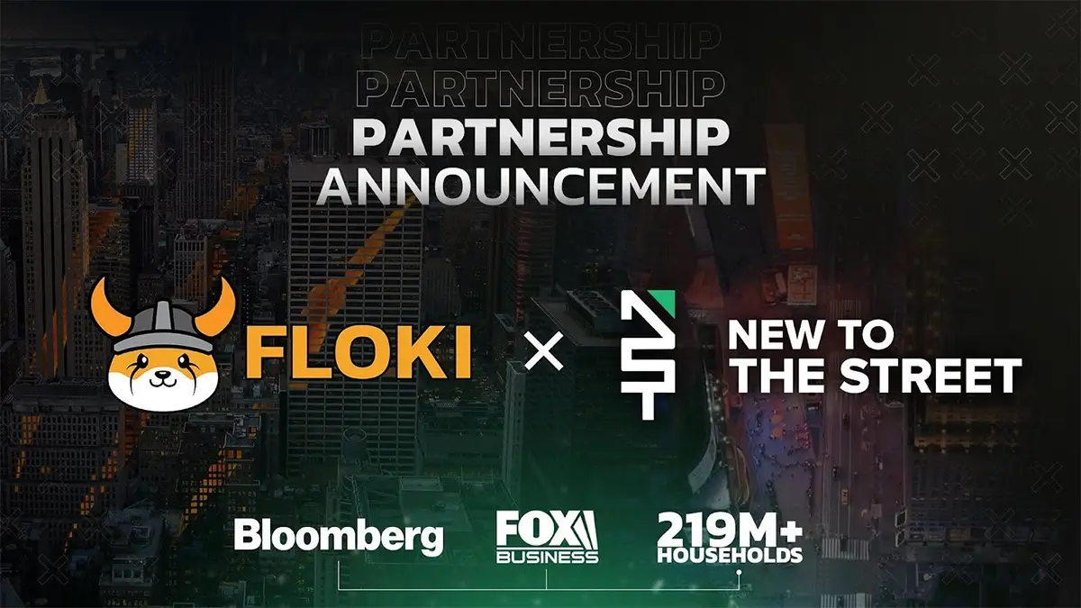 Floki x New to The Street Media partnership