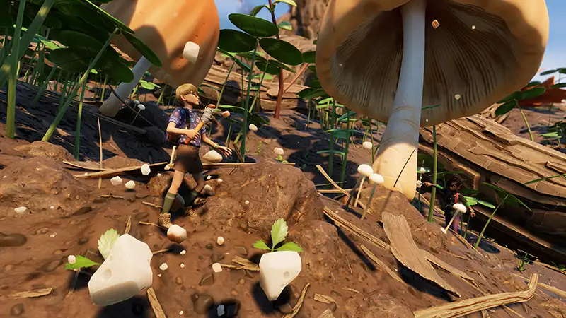 Grounded: A survival/crafting game