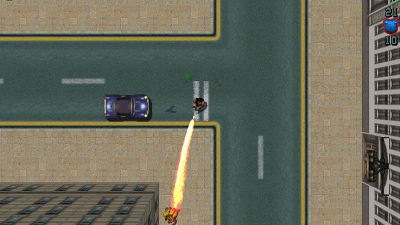 the second of the gta games in order, gta 2