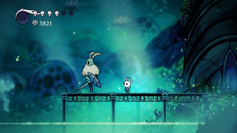 the best metroidvania game you can play on switch, hollow knight