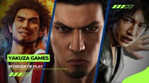 All Yakuza Games in Order (2005-2025); Listed in Release and Story Order