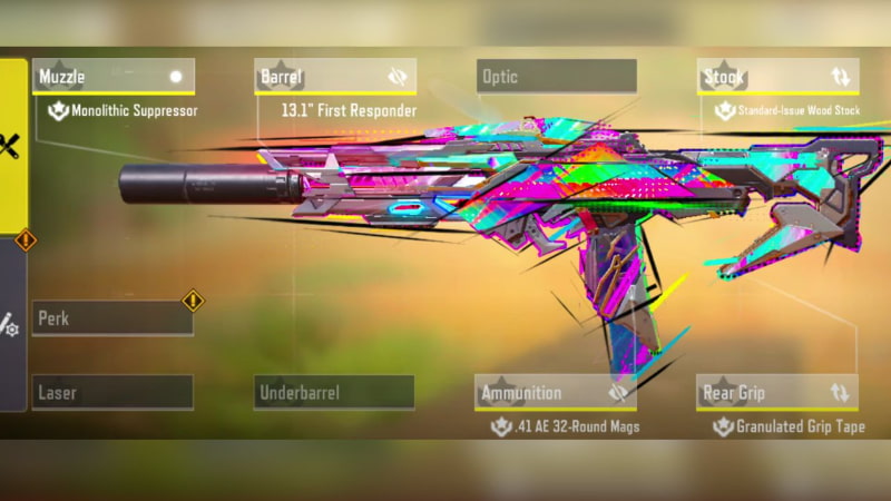 USS 9 loadout in COD Mobile