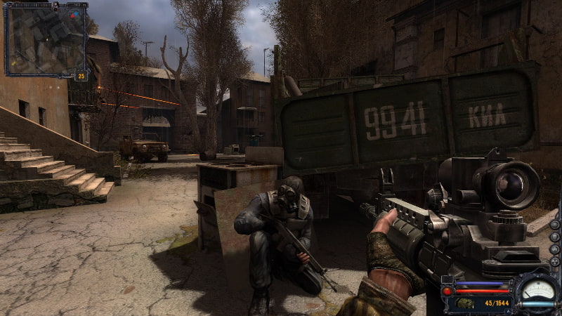 Clear Sky, the first in all stalker games in order series