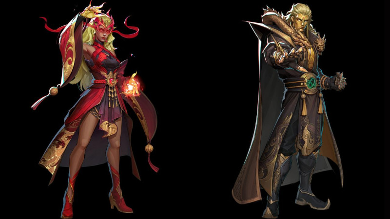 Scarlet Witch: Immortal Sovereign and Adam Warlock: Immortal Avatar Skins in Marvel Rivals