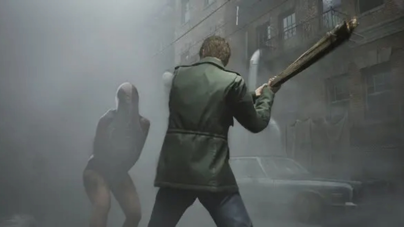 Silent Hill 2 (2001), the third of the silent hill games in order of story