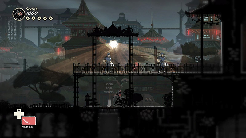 mark of the ninja stealth game screenshot