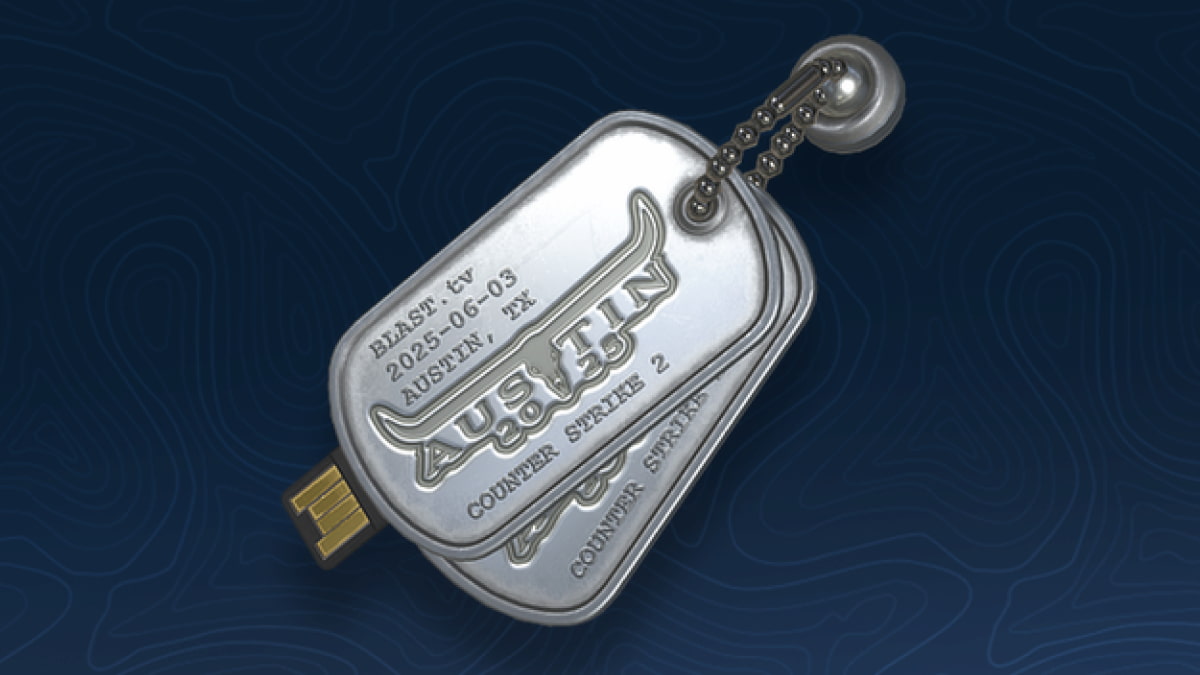 Souvenir Highlight Package, a new CS2 gun charm made exclusively for the BLAST.tv Austin Major 2025.