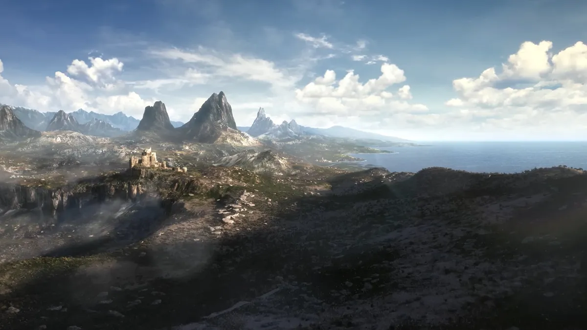 Bethesda's announcement tease of The Elder Scrolls release date